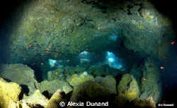 Cavern in Playa Chica. by Alexia Dunand 